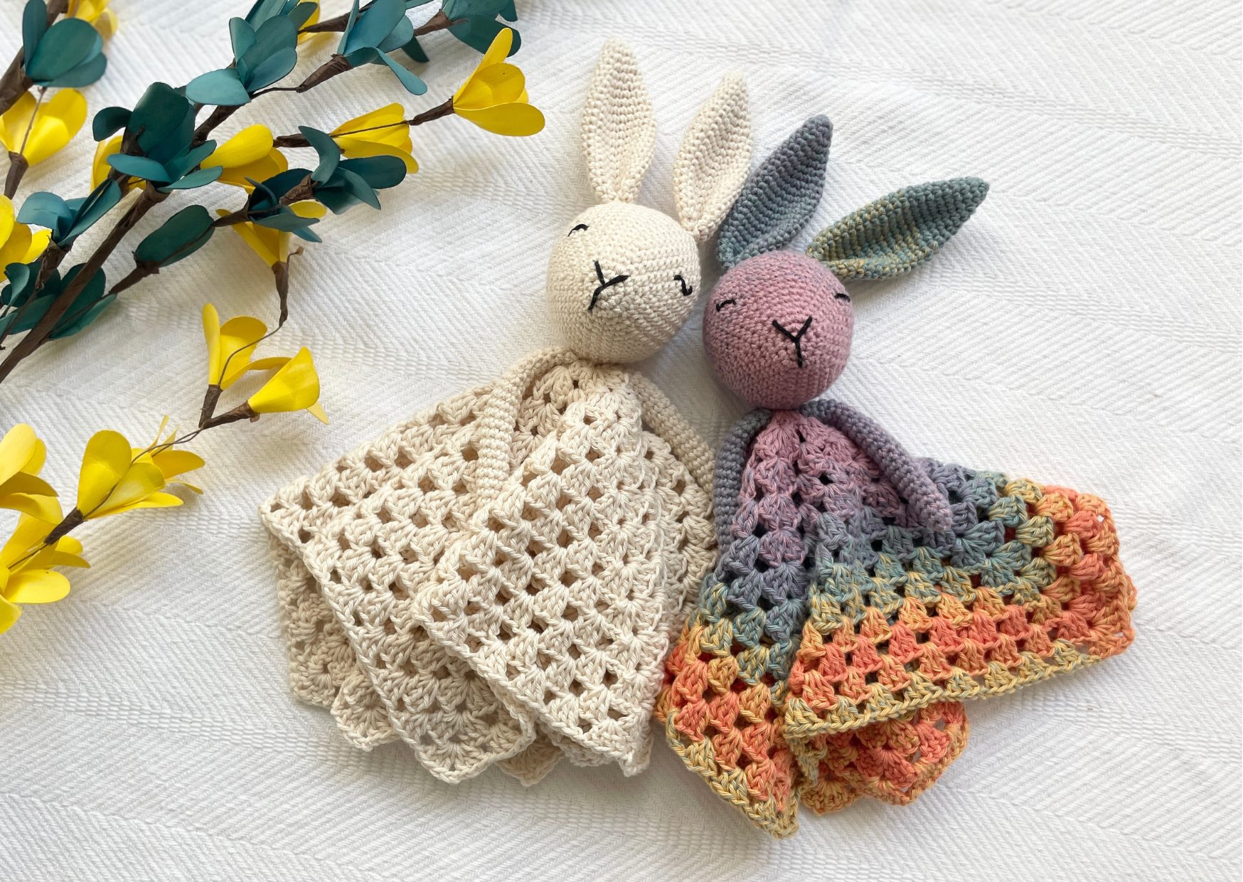 Bunny Lovey Crochet Pattern: Free & Easy Baby Gift
