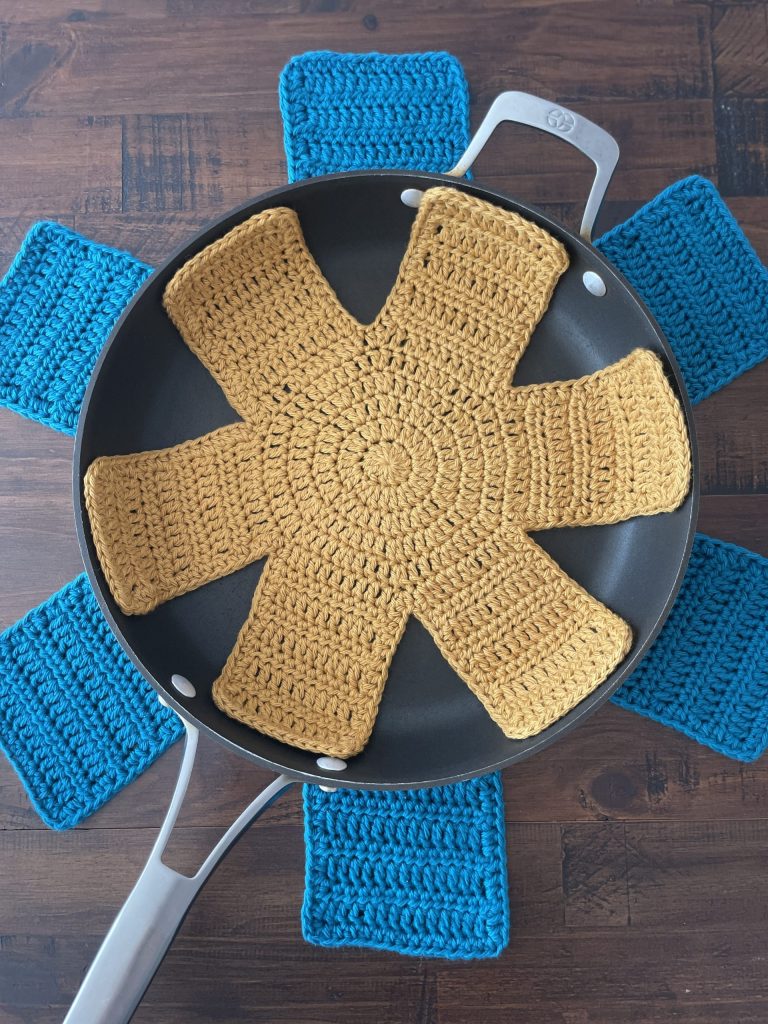 crochet pan protectors pattern