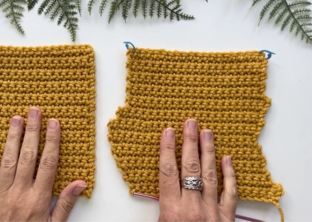single crochet gone wrong