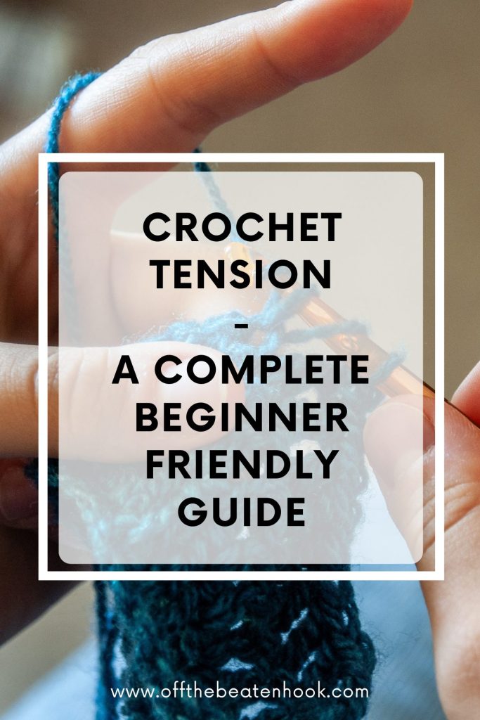 crochet tension pinterest pin