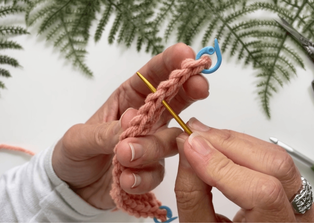 how to identify a single crochet stitch