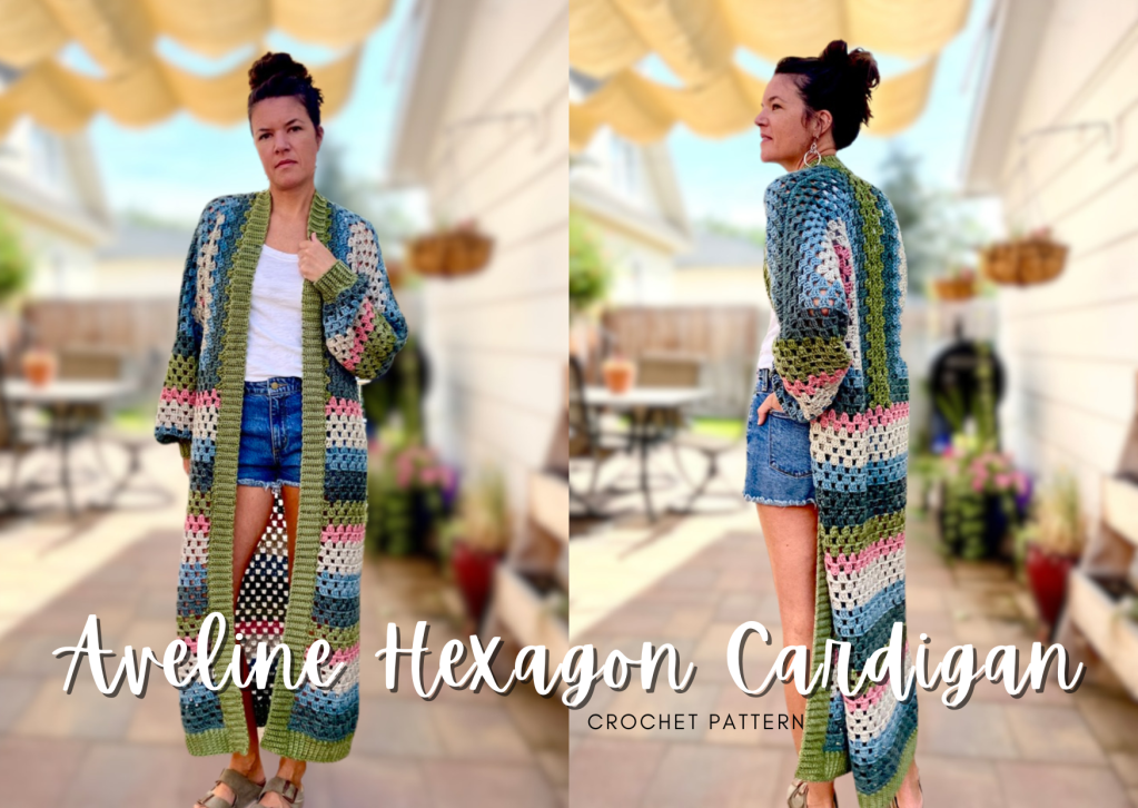 long crochet cardigan pattern library image